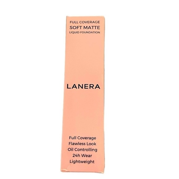 Lanera full coverage soft matte liquid foundation in ivory - Picture 1 of 7